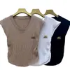 Estilo K de Cintura Ins Pregueada Look Emagrecedor Decote U Sem Mangas Tricot Mulher Design de Nicho Doce Gostosa Pura Luxúria Top