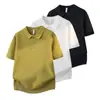 Camisa Polo Tricô Manga Curta Polo Masculina com Estampa de Abacaxi Estilo Old Money Camiseta de Seda Gelada Business Verão Atacado de Fábrica Transfronteiriço