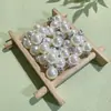 Pérola Artificial Strass Pingente de Chapéu Contas DIY Colar Pulseira Joias Artesanais Acessórios Materiais Prontos para Venda