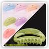 Horquilla acrílica grande de 9 cm adorno para la cabeza accesorios para el cabello clip de plástico venta al por mayor niñas clip para el baño lote de suministro para puesto