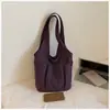 2026 Nueva Moda Transfronteriza Simple Bolso de Nylon a Cuadros Bolso de Hombro para Mujer Bolso Cubo de Gran Capacidad