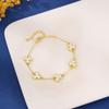 Suministro transfronterizo de pulsera de trébol de nuevo diseño simple para mujer deseo moda europea y americana superventas joyería de trébol marea