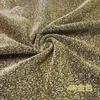 Directo de fábrica 1380 tela de alambre grueso tela dorada y plateada tela con purpurina tela para ropa de escenario tela para fondo de fotografía tela para vestido