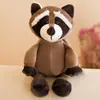 Muñeco de Animal del Bosque Jirafa Elefante León Mono Perro Tigre Actividad Regalo Cumpleaños de Niños Juguete de Peluche
