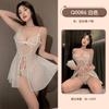 Conjunto de Lingerie Jiuli Qingchuan Ny Transparente Sexy Puro Desejo Roupa de Dormir Cos Sabor Sexy Roupa de Dormir