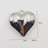 Colgante de Bola con Forma de Corazón Brillante Tridimensional de Múltiples Especificaciones Materiales para Accesorios Hechos a Mano DIY Colgante para Collar Pendiente