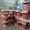 Bolardo de Atraque Hierro Fundido Perno Estándar Nacional Pilote de Barco Fondo Redondo Tipo Pico de Pato Bolardo de Amarre Barco Fondo Cuadrado Parte Empotrada de Bolardo de Amarre