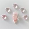 Venta al por mayor arte de uñas 8x 9 mm hielo a través de degradado corazón torcido Red social ins explosiones decoración de uñas tridimensional DIY tiktok