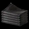 Malla parasol negra espesada y densificada, malla aislante del calor y protectora del sol para balcones, tela de sombreado para exteriores, malla para sombreado de patios