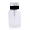 Quitaesmalte de uñas, botella de prensa, quitaesmalte de uñas, 200 ml, botella vacía gruesa con herramientas para uñas con cerradura