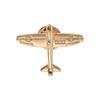 Ins Moda Nuevo Estilo Accesorios Creativo Simple Mini Avión Estilo Broche Pestaña Insignia Pin Accesorios para Traje Camisa