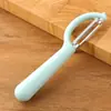 Pelador de Acero Inoxidable Pelador de Boca Lateral Cocina Multifuncional Papa Fruta y Verdura Artefacto Pelador Pelador de Frutas Rascador Melón