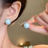 Brincos de Tarraxa Pérola Mantou Retro Francês para Mulheres Design de Nicho Sensação de Alto Padrão Brincos Doce Cool Moda Versátil Acessórios de Brinco Atacado