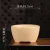 Maceta de flor de arena púrpura vidriada Yixing al por mayor creativa simple decoración de balcón grieta de hielo maceta para suculentas de escritorio YS30