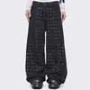 2026 Novo Estilo Jeans Skinny Fashionável com Argola de Metal Cintura Baixa Reto Solto Longo Jeans Casual