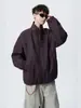 Chaqueta estilo americano con cuello alto para hombre, nuevo modelo otoño 2026, manga murciélago, corte holgado, longitud media, chaqueta de vuelo, marca de moda