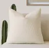 Funda de almohada de chenilla nueva de fábrica estilo wind simple color liso almohada cojín de sofá cojín lumbar cojín de cintura cintura al por mayor