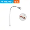 Lâmpada de mangueira LED transfronteiriça holofote base magnética lâmpada de trabalho máquina-ferramenta equipamento de máquina lâmpada de iluminação 12V24v universal