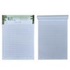 Bosque de Bambú Verde Papel Carta 16K Mi Zi Ge Tian Zi Ge Hui Gong Ge Línea Única Doble Línea Papel Carta Inglés 70g Papel Offset