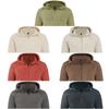 2025 Nueva Chaqueta Casual Cruzada de Terciopelo Austriaco de Doble Cara para Hombre, Cardigan con Cremallera, Chaqueta con Capucha, Ropa para Hombre