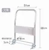 Manija Plegable, Manillar Engrosado, Manija de Arrastre, Carrito de Plataforma Plana, Mopa, Manija de Carrito de Empuje de Plástico, Accesorios para Barra de Arrastre de Carrito