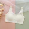 Roupas íntimas de crescimento para meninas período de desenvolvimento top tubinho ensino médio fundamental estudantes do sexo feminino puberdade colete pequeno fio colorido sutiã sem costura