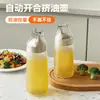 Dispensador de Aceite de Apriete para Uso en Cocina, Grado Alimenticio, Aceite Anti-Goteo, Salsa de Soja, Vinagre, Botella de Condimento, Botella de Aderezo para Ensalada de Tomate, Botella de Aceite de Sésamo