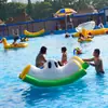 Brinquedos de Parque Aquático Gangorra Inflável Trampolim Barco Banana Piscina Brinquedos Flutuantes Brinquedos de Arrasto na Água