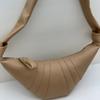 Bolsa Croissant Feminina Axilar Cuidadosamente Selecionada, Bolsa Croissant Versátil Transversal Estilo Casual, Bolsa de Ombro Feminina da Moda em Couro Genuíno