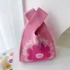 Bolsa de Regalo Día de la Diosa Bebé Mes Completo, Bolsa de Dulces de Cumpleaños Banquete de 100 Días, Bolsa Tejida de Mano para Niños, Bolsa Tejida de Regalo de Agradecimiento
