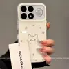 Aplicable a funda para teléfono Xiaomi Redmi k100promaxk100pro borde completo nueva línea de tarjetas notas musicales gato