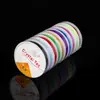 Línea elástica de cristal transparente de TPU redonda para joyería DIY línea de cuentas línea para joyería línea de alta elasticidad outlet de fábrica