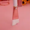 Pincel de Maquiagem Personalizado Novo Popular Pincel para Base Cruzamento de Fronteiras Cintura Fina Profissional Maquiagem Ferramenta de Beleza Pincel para Máscara Facial Atacado