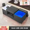 Cama de tratamiento capilar para salones de peluquería y centros de belleza, no requiere fontanería, cama de champú para barberías, circulación de agua, tratamiento de vapor, masaje tailandés