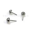 Clavo de Oreja Hemisférico de Titanio F136 Clavo de Oreja Semicircular Clavo de Labio Aleación de Titanio G23 Accesorios para Perforación Hélice de Oreja Transfronterizo