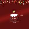 Papai Noel Pequeno Broche Bonito Requintado Emblema de Natal Botão Pin Suéter Corsage Desenho Animado Menina Emblema Bolsa Acessórios