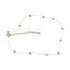 Colar de Linha de Pesca de Pérola Versátil de Luxo Leve Choker Curto Feminino Estilo Ins de Luxo Leve Design de Nicho Corrente de Pescoço Elegante