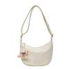 Moda estilo coreano bolsa de ombro de couro macio para mulheres 2024 primavera novo all-matching ins crossbody bolinho saco