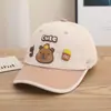 Gorra de Béisbol Infantil de Caricatura de Capibara Estilo de Comercio Exterior Protección Solar Sombrero para el Sol Gorra de Béisbol para Niños