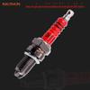 Vela de ignição para motocicleta A7TC D8TC 110 125 150 pedal de flexão de feixe motociclista universal