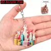 Pingente decorativo de acrílico modelo novo transfronteiriço criativo Yi Zhang Linghe pingente nuxi chaveiro de acrílico tem