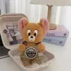 [Solo Ropa] Muñeco de Algodón de 10 cm Cuerpo de Estrella de Mar Ropa para Muñeco Regalo Lindo Pequeño Muñeco Jerry Chal de Navidad