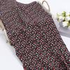 Tecido de Camisa com Estampa Floral Pequena, Elasticidade em Quatro Direções, Tecido de Saia Floral Infantil, Tecido Floral Liso 100% Poliéster, Elasticidade Leve