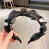 Diadema con perlas y cinta de flores de rosa de malla de súper hada, elegante diadema con parte superior craneal aumentada, pinza para el cabello dulce que combina con todo