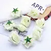Horquilla Artificial de Rosa Estilo Europeo Diadema de Flores Accesorios Flor de Seda Decoración para el Cabello Flor de Peonía Rosa en Stock Venta al por Mayor
