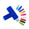 USB 64G de alta velocidad OTG de doble uso para computadora y teléfono móvil tipo C giratorio Android 16G regalo con letras 8G USB 32g