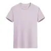 Camiseta de Hielo de Secado Rápido para Hombre de Manga Corta Bordado DIY Uniforme de Equipo Ropa de Trabajo Cuello Redondo Camisa Cultural con Logo Impreso Venta al por Mayor