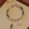 Novo Estilo Chinês Estilo Nacional Festival do Bambu Pulseira Alta Feminina Design de Nicho Pulseira para Namorada Casal Presente de Aniversário