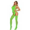 Sexy lingerie uniforme jacquard macacão lace- up virilha aberta macacao meias comércio exterior novo w396