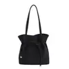 Bolsa de Inverno 2025 de Nicho Grande Capacidade Feminina para Trabalho e Deslocamento Bolsa Tote Simples Retrô Bolsa de Ombro Casual